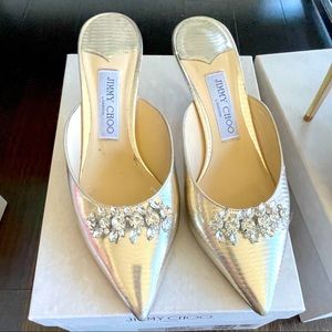 Jimmy Choo omlc champagne crystal
